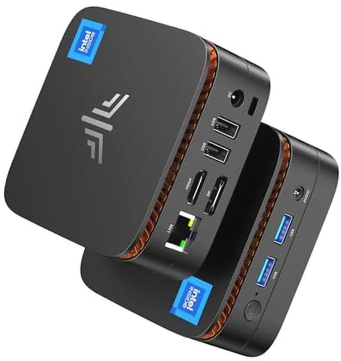 Mini PC met 16GB RAM en 1TB SSD voor 4K Dual Display