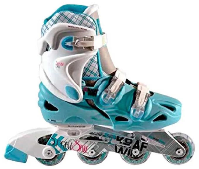 Krafwin Supreme Style Junior Inline Skates Blauw EU 30-33 Jongens,Meisjes