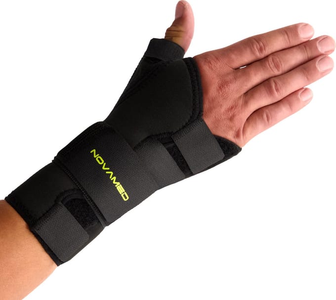 Novamed Duimbrace - Stevige Duimspalk - Duimbandage - Artrose - Maximale Steun en Bescherming - Rechts - L