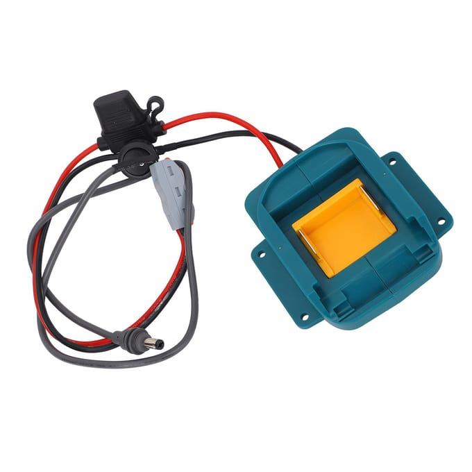 Stroomkabel Batterijadapter voor Mini Dish 3.2ft Plug and Play 18V Batterijadapter met 30Amp Zekeringen