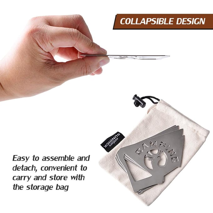 2 STUKS Opvouwbare koffiedruppelaar Draagbare roestvrijstalen reiskoffiedruppelhouder Opvouwbare koffie 2 PCS gray