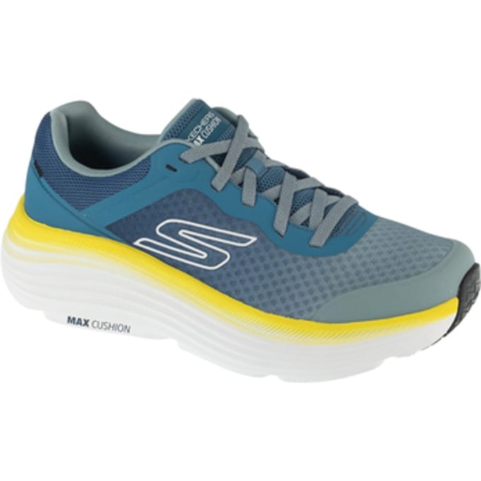 Skechers Max Cushioning Endeavor, Mannen, Grijs, Hardloopschoenen, maat: 41