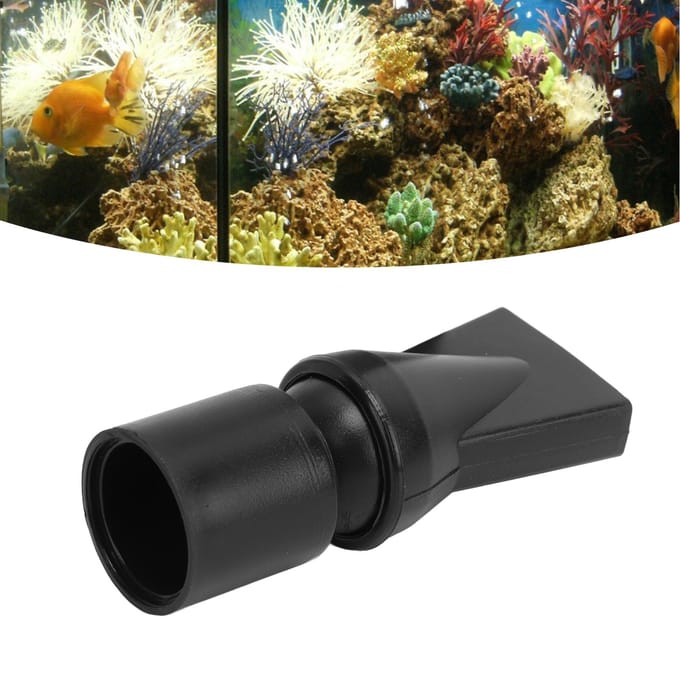 Aquariumpomp Eendenbekmondstuk Plastic Multi-directioneel Verstelbare Wateruitlaat Retourleiding Fitting 20mm