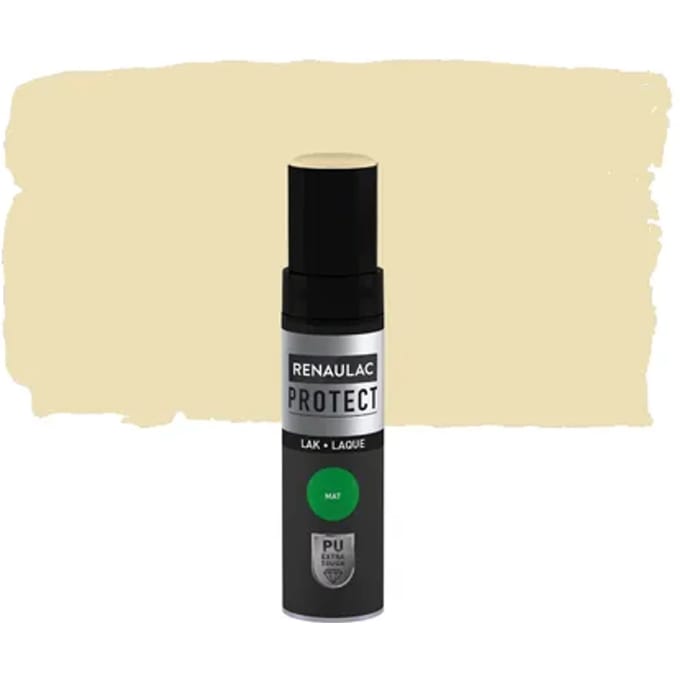 Renaulac Lak Protect - Mat - Licht Ivoorkleurig Ral 1015 - 12ml