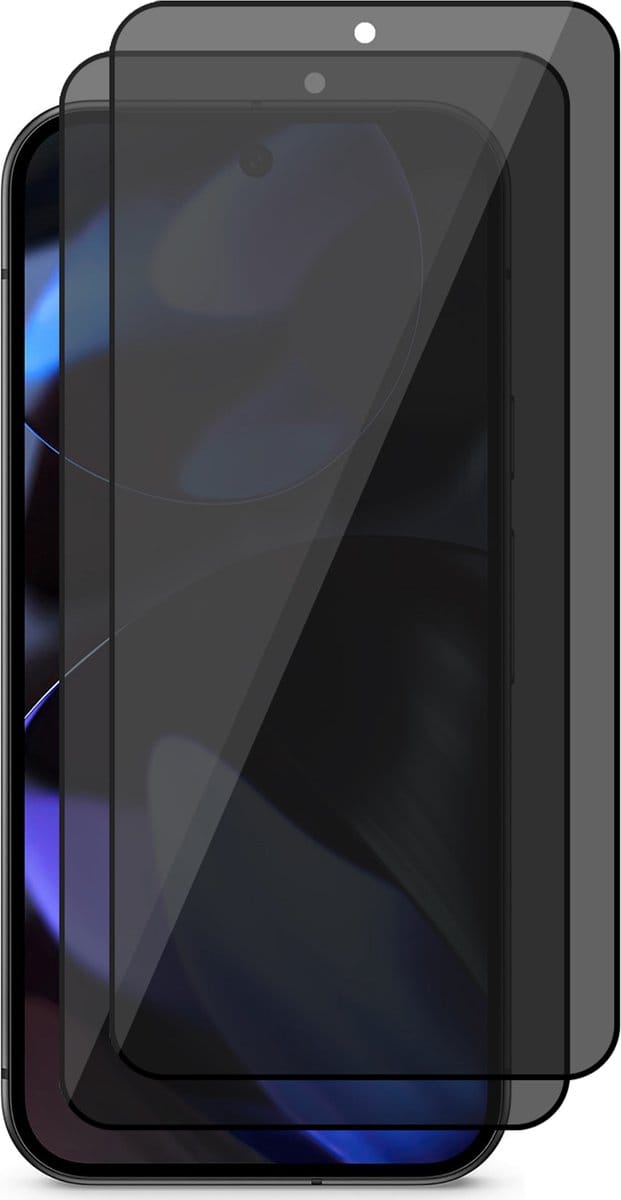 Privacy Screenprotector geschikt voor Google Pixel 9 / 9 Pro / 10 / 10 Pro - 2x Volledig Dekkend Glas Screen Protector