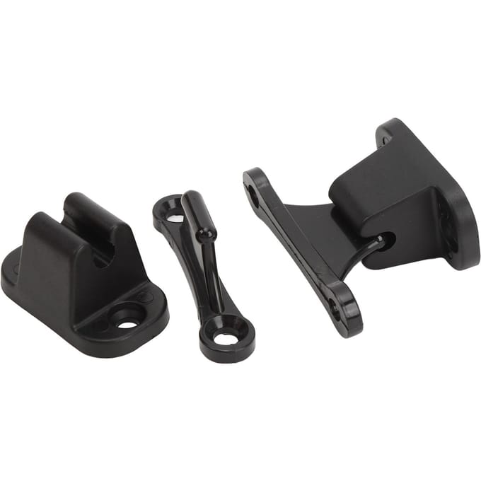 2 Sets Deurvastzetter T-vorm Deurstopper Vasthoudklem Houder Vergrendelingsset voor RV Caravan Campervan Boot