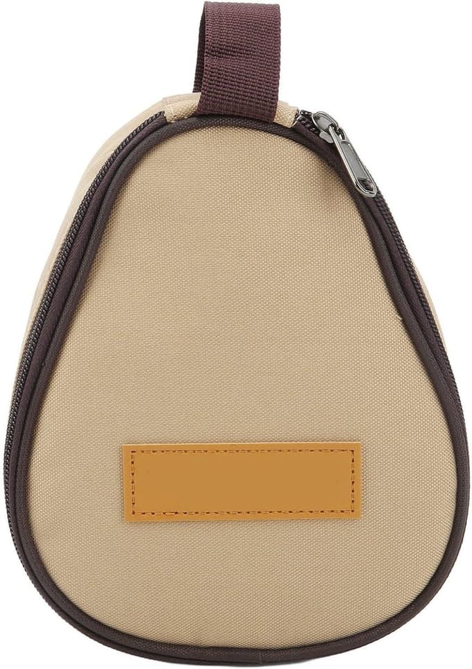 Koeltas Pan - Opbergtas Pan - Kamperen Picknick - Slijtvast Polyester - 20 x 16 cm - Khaki