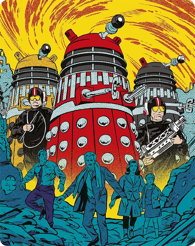 Daleks' Invasion Earth 2150 A.D. [4K-Uhd+Blu-ray Steelbook]