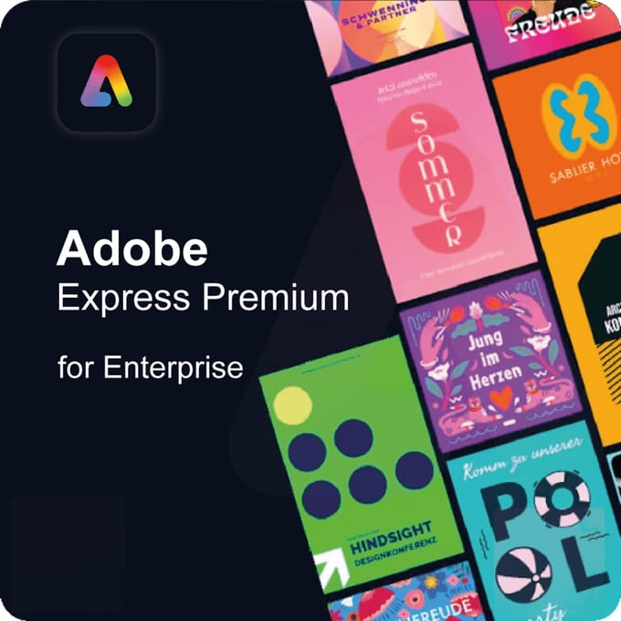 Adobe Express for Enterprise EDU 100+ Gebruiker(s)