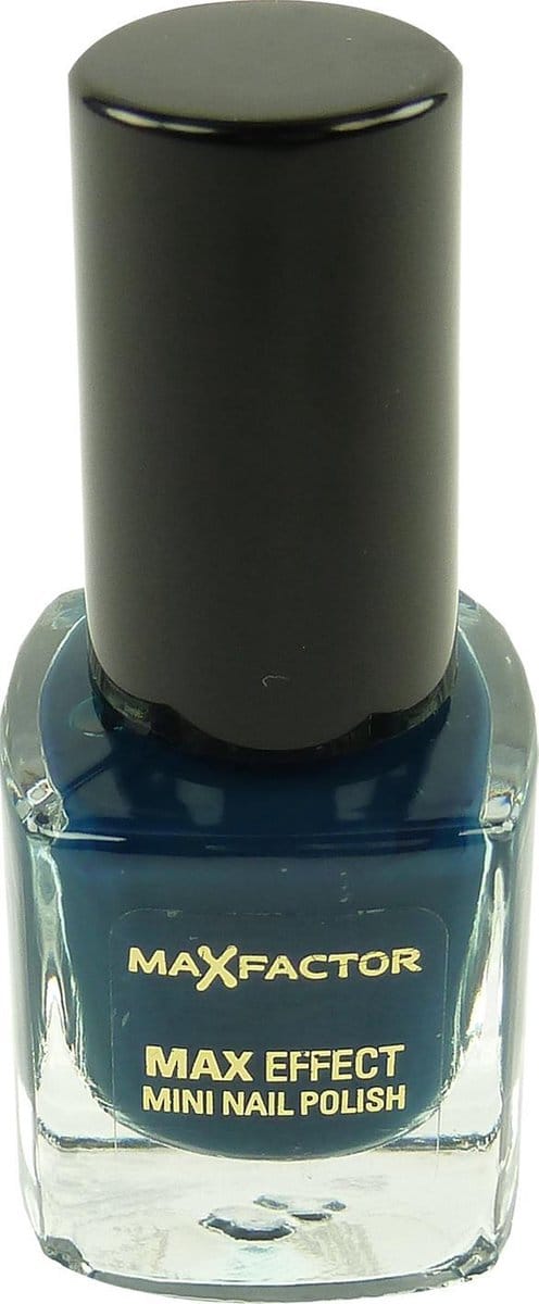 Max Factor Max Effect - 37 Prussian Blue - Blauw - Mini Nagellak