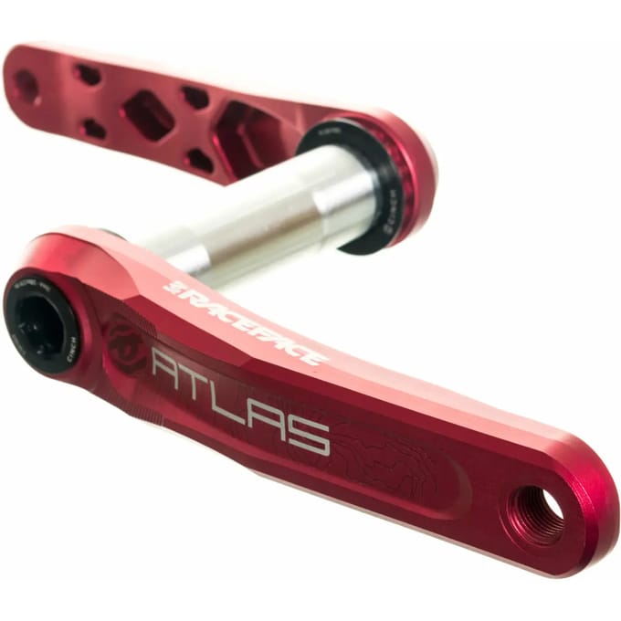 Cranks Race Face atlas - 83mm - 165 - rouge (sans boitier)