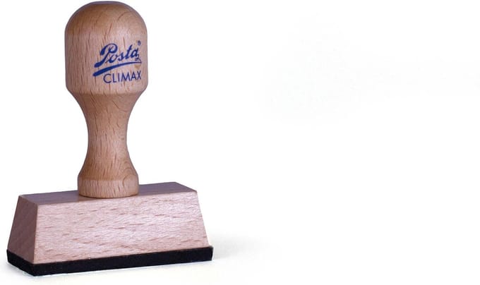 Houten stempel Posta Climax 2050 | 48x18mm