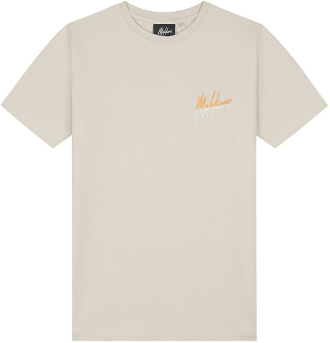 Malelions split t-shirt in de kleur ecru.