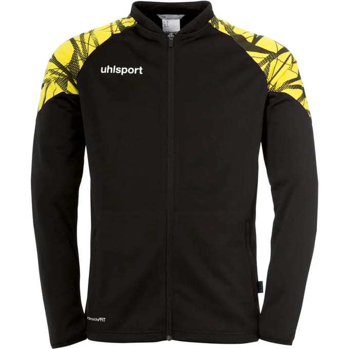 Uhlsport Goal 25 Polyestervest Kinderen - Zwart / Limoen | Maat: 152