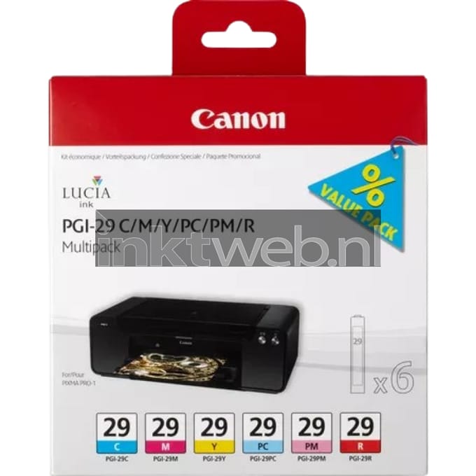Canon PGI-29 CMYPCPMR kleur (Origineel)
