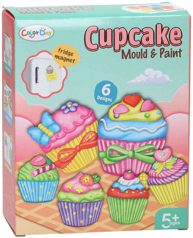 Gieten & Schilderen Cupcakes