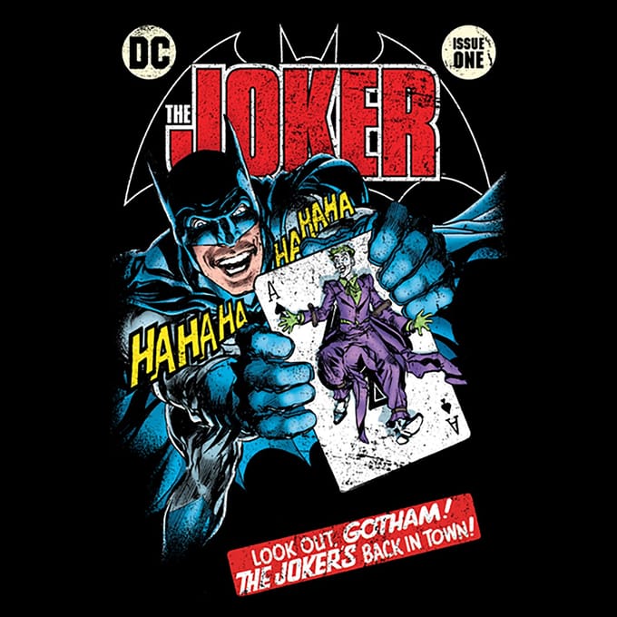 Joker Look Out Gotham Sweatshirt - Black - S - Zwart