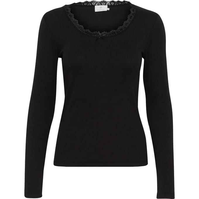 Dames-T-shirt met lange mouwen KAFFE KAMaibritt