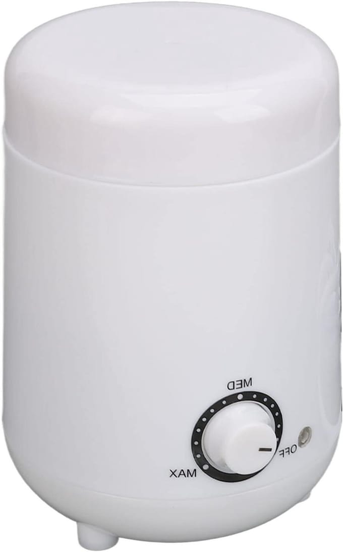 Elektrische Waxverwarmer - Mini Harsverwarmer - Ontharen Thuis - Instelbare Temperatuur - 250 cc - Wit