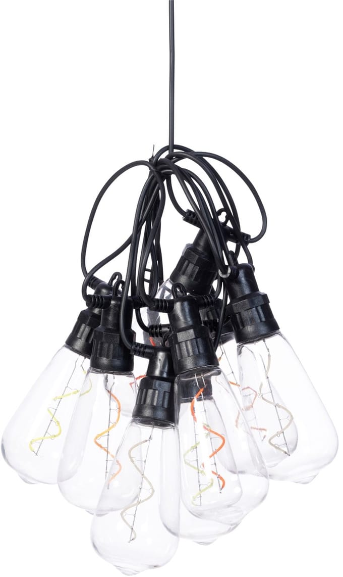 Luxform - 24V 1x Samoa string lights, 8pcs multicolour, 1xPDQ