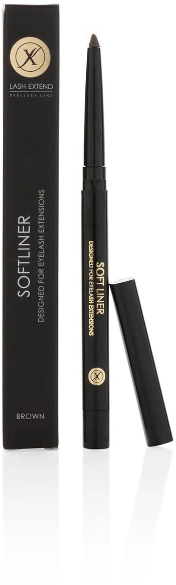 Softliner for eyelash extensions Lash eXtend | Brown | eyeliner wimperextensions bruin