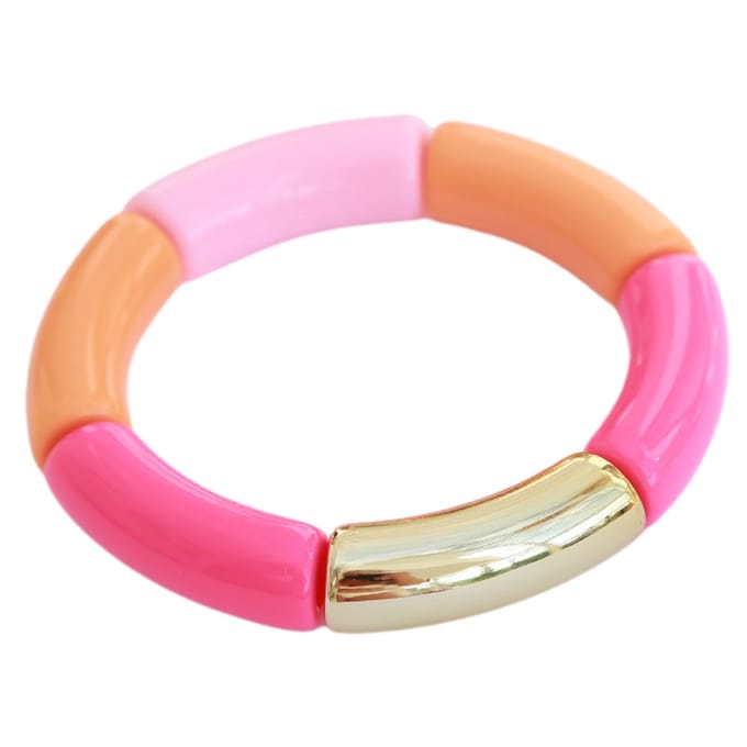 Armband penne pink orange