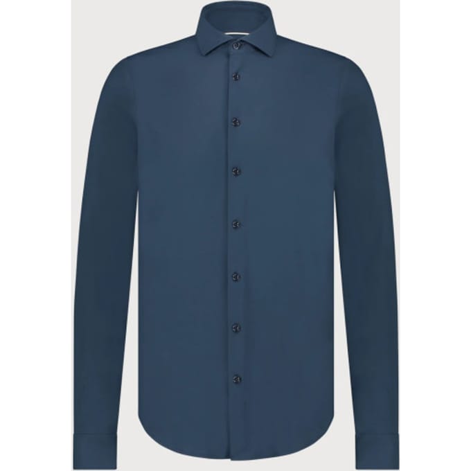 Blue Industry Lounge jersey overhemd |