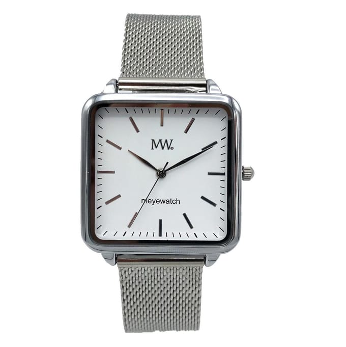 Horloge Meye Watch Mesh Silver