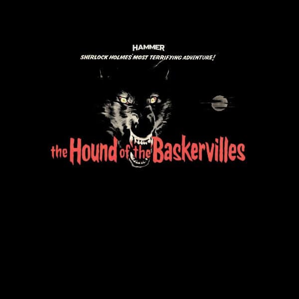 Hammer Horror Hound Of The Baskervilles Women's T-Shirt - Black - S