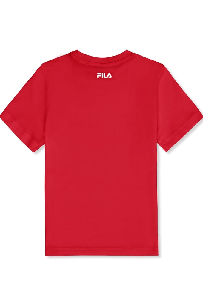 FILA Coltano Regular Graphic T-shirt True Red Größe: 110/116 | T-Shirts Outlet | kids | Rot