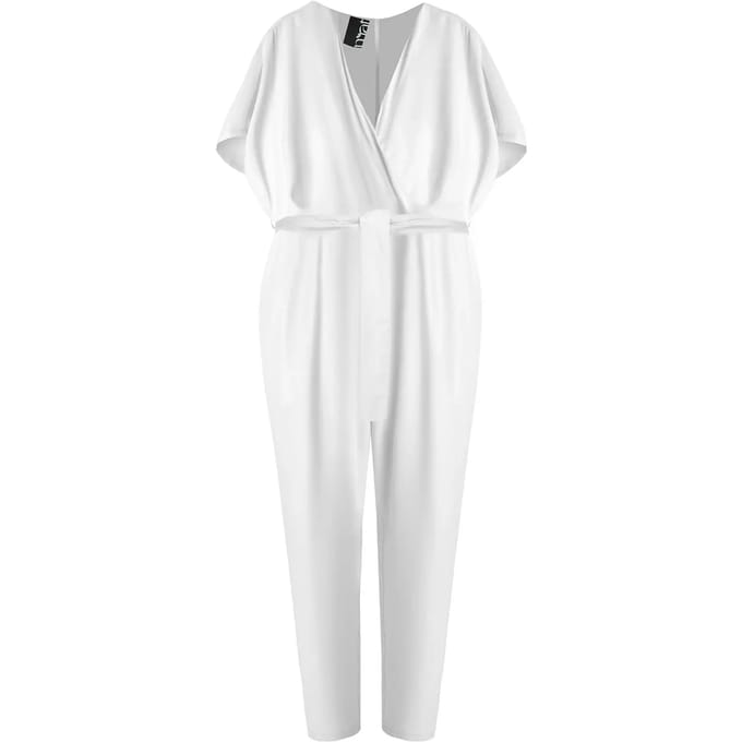 Combinaison cache-cœur met strik voor dames Mat Fashion