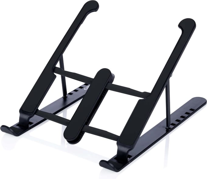 Grundig tablet- en laptopstandaard verstelbaar bureau accessoire.