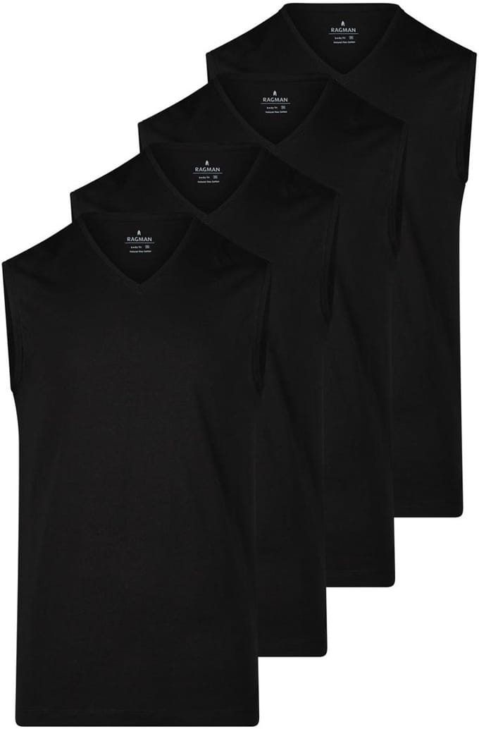 RAGMAN Heren onderhemd 4 pack Basic