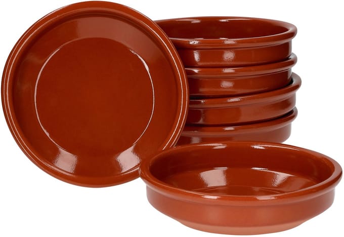 Set van 6 cazuela klei kommen Bruno 16cm M - 33353