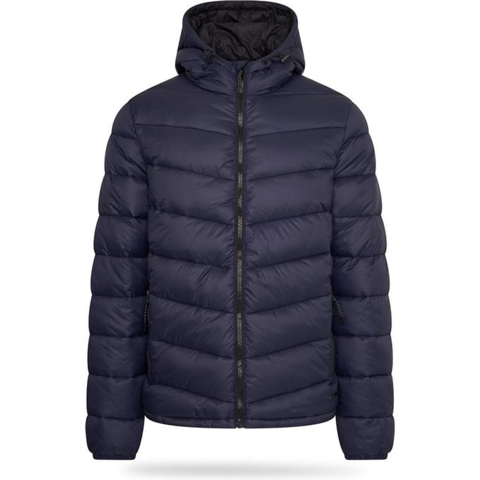 Pierre Cardin - Heren Jas winter Padded Jacket - Blauw - Maat M
