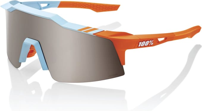 100% Speedcraft SL - Soft Tact Two Tone - HiPER Silver Mirror Lens