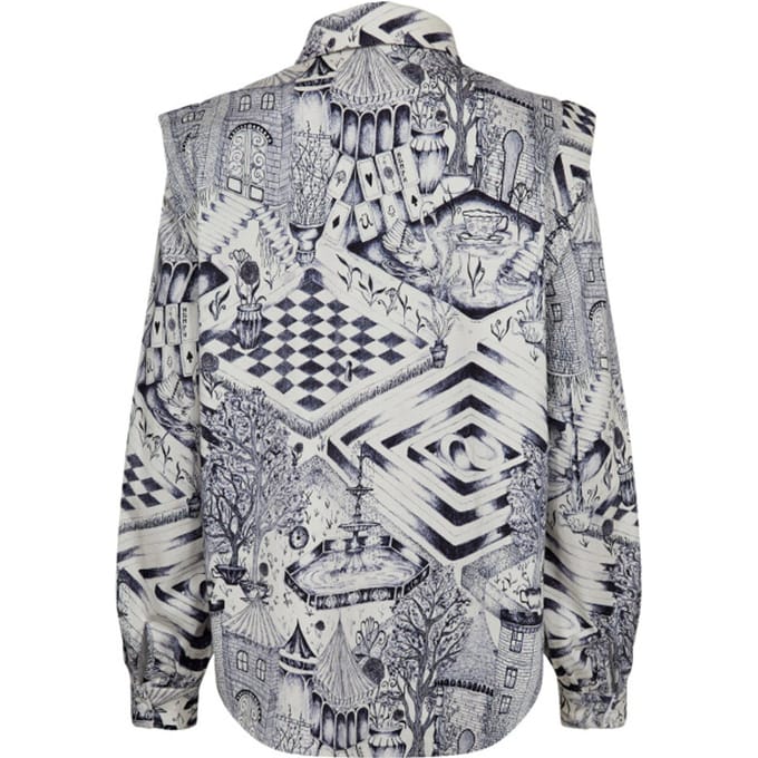 Nümph Numph nugardenia shirt 706259 cloud dancer