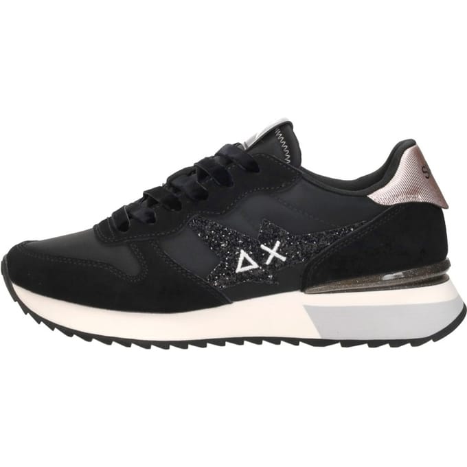 SUN68 Stargirl glitter logo Sneakers Dames