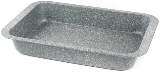 Koolstofstaal Braadpan met Marmeren Effect 36cm - Antiaanbak, Ovenbestendig tot 220°C