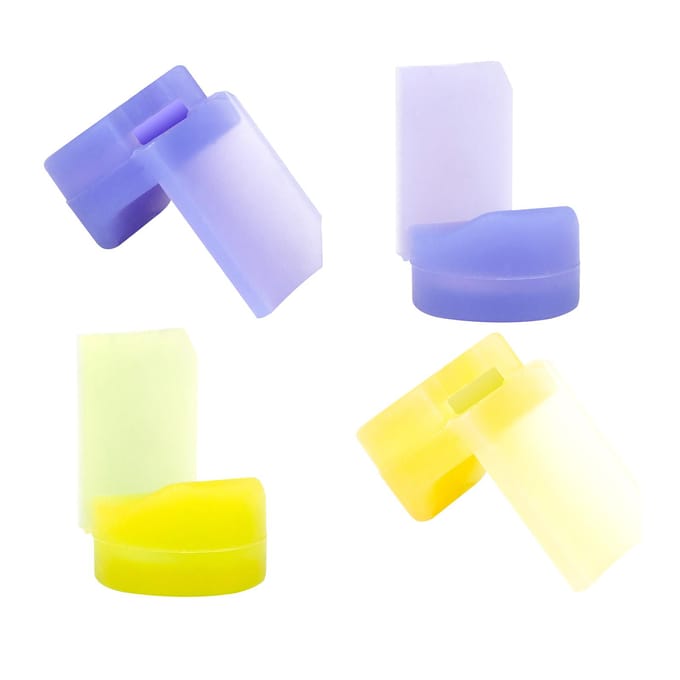 Coussinet de pouce pour clarinette, 5 pièces, repose-pouce pour hautbois, protection du pouce en Silicone, Instrument à vent Round Type multicolore