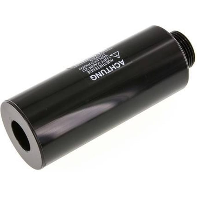 G1'' Aluminium Free-Flow Geluidsdemper Pneumatiek