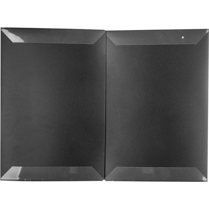 Classeur de partitions A4 6 pages, matériau ABS, pour piano, guitare, violon, clip d'extension black