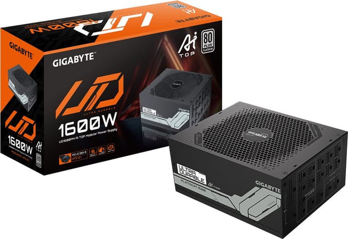Gigabyte GP-UD1600PM PG5 Netvoedingsmodule 1600 W ATX 80 Plus Platinum
