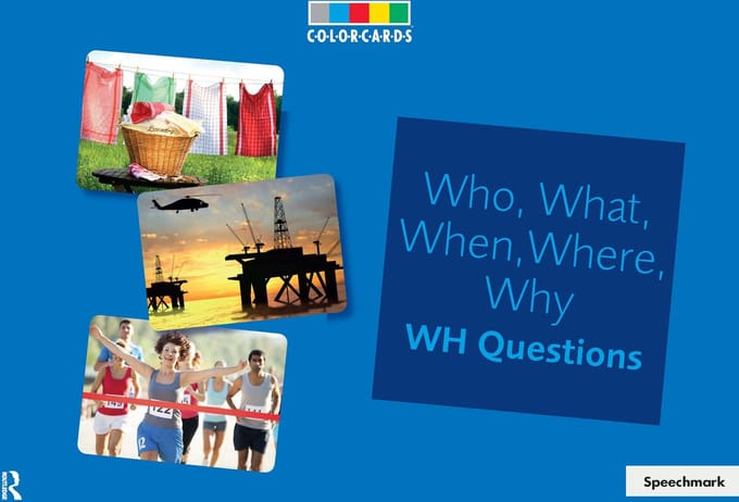 Who, What, When, Where Colorcards