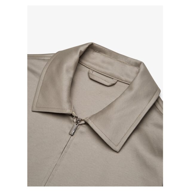 Valenza Supima Overshirt Overshirts Taupe 1132