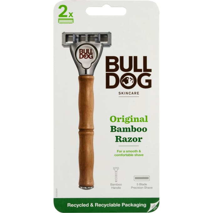Bulldog Original Bamboo Razor 1+2PCE 3 st