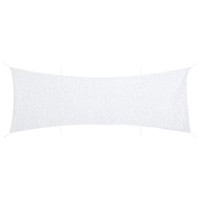 vidaXL - Camouflagenet - met - opbergzak - 753x199 - cm - wit