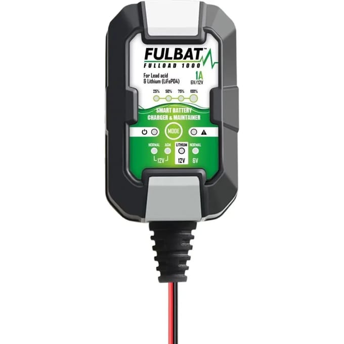 Fulbat Acculader / druppellader Fulbat Fulload 1000 (6/12V 1AH-20AH)