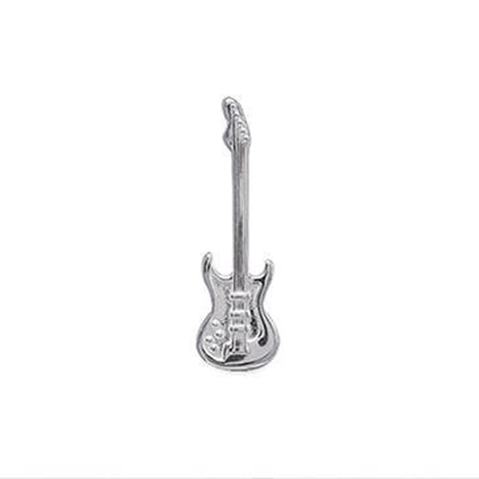 Blinx Jewels Zilveren Hanger Elektrisch Gitaar