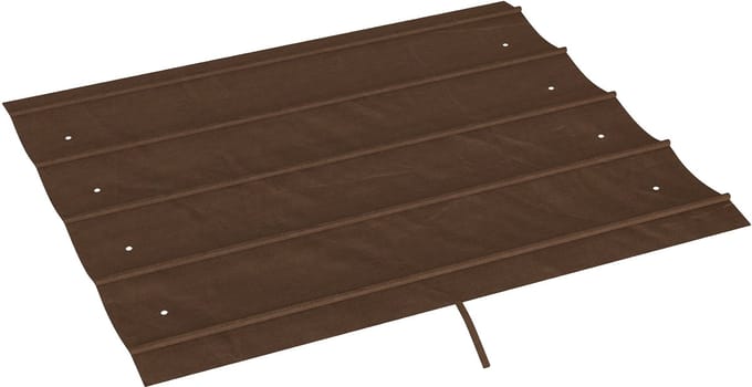 Outsunny - Vervangingsdak - 3 x 2,15 m - Polyester - Koffie